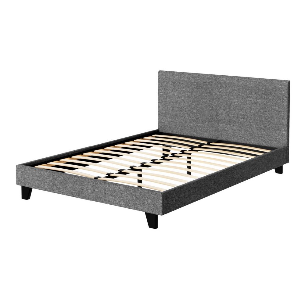 Artiss Bed Frame Double Size Grey NEO