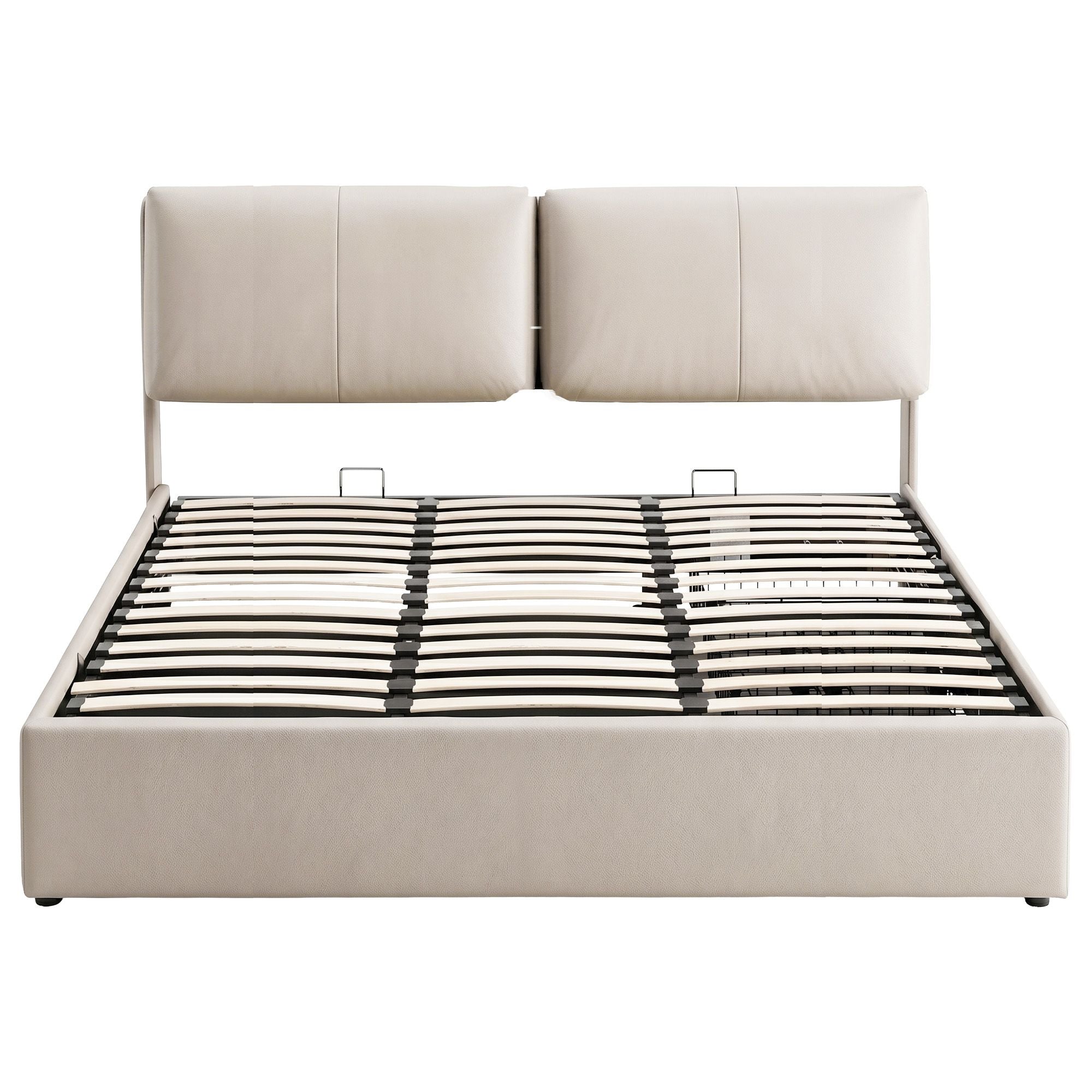 King Bed Frame Gas Lift Storage Drawers | Simpledeals