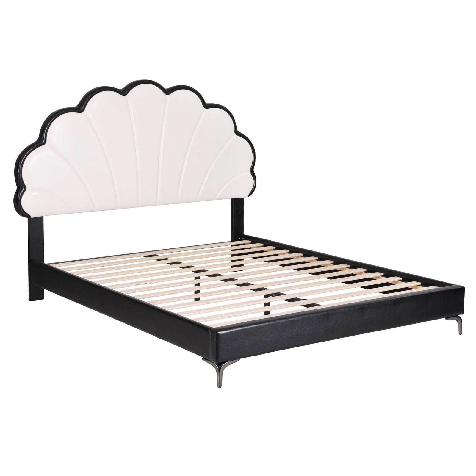 Queen Bed Frame Adjustable Headboard 215x160cm