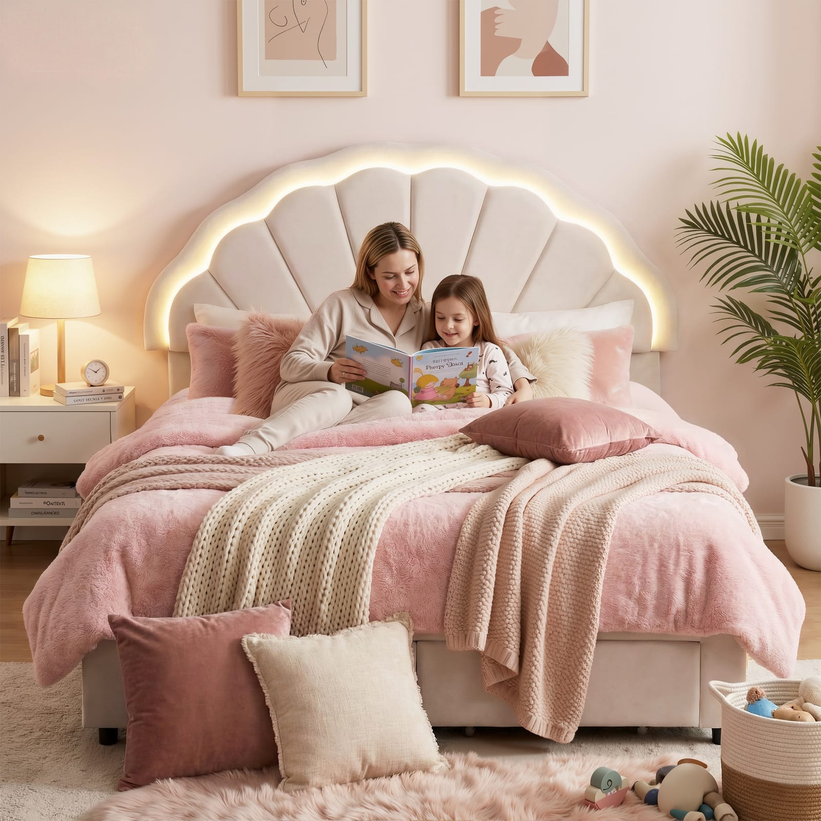 King Bed Frame With Storage