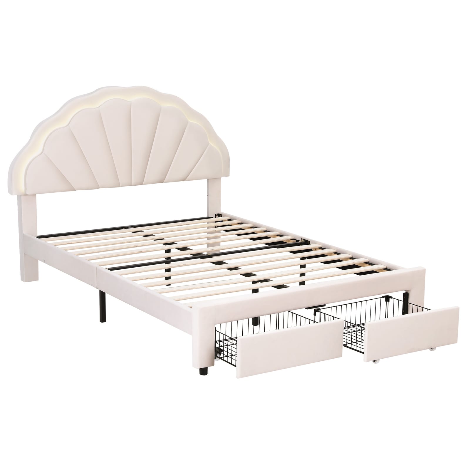 King Bed Frame With Storage