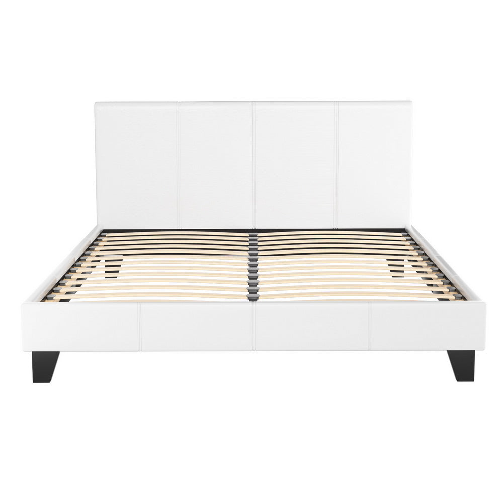 Bed Frame King/Queen Size Grey NEO