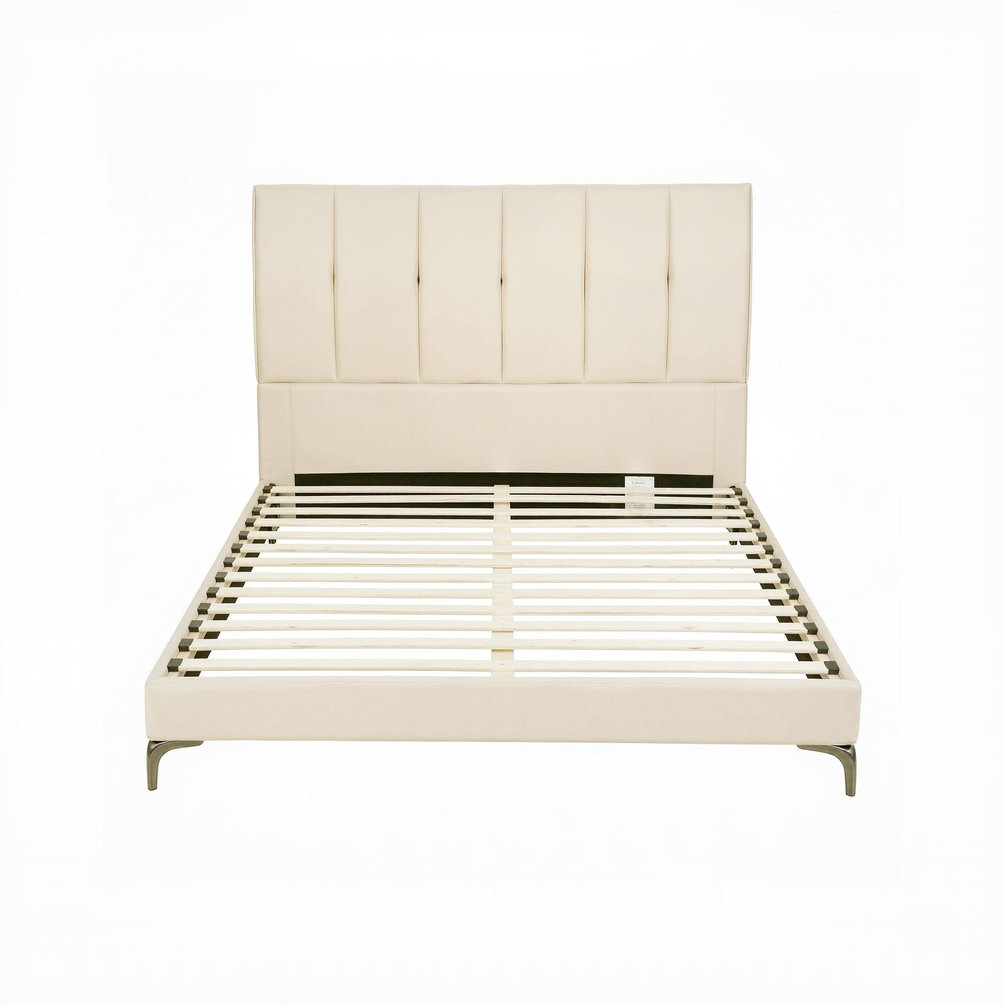 Queen Bed Frame Tufted Velvet Headboard 300kg | Simpledeals