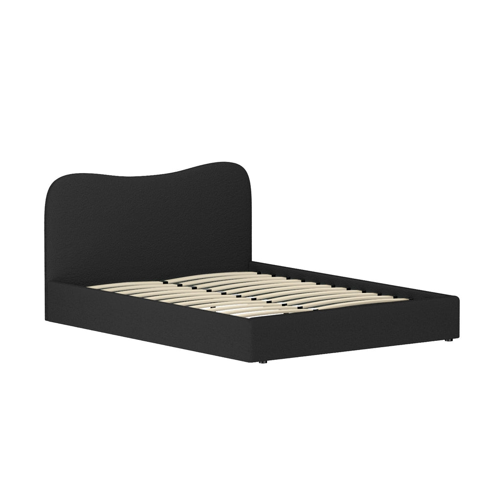 Elegant Bed Frame All Double/King/Single/Queen Boucle