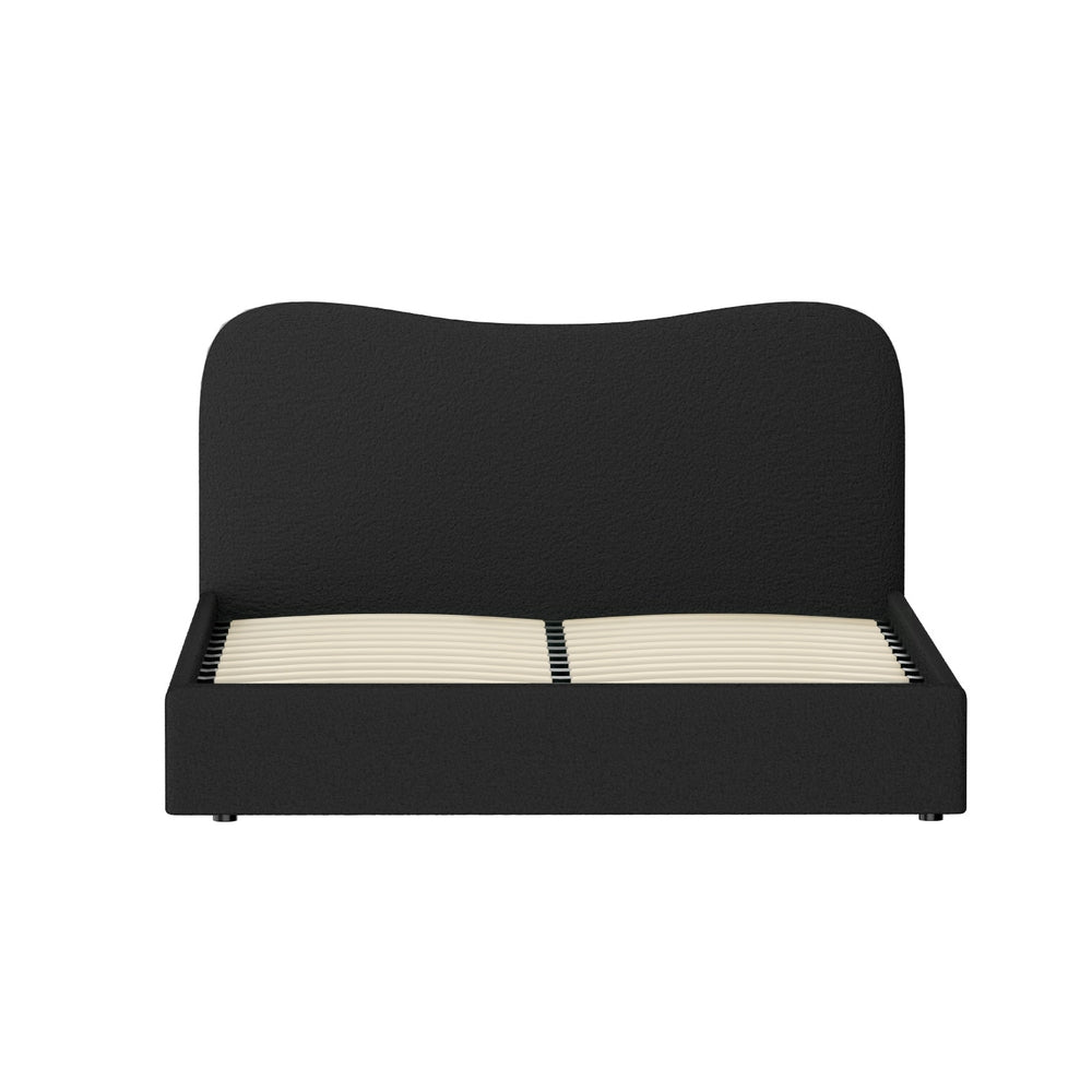 Elegant Bed Frame All Double/King/Single/Queen Boucle