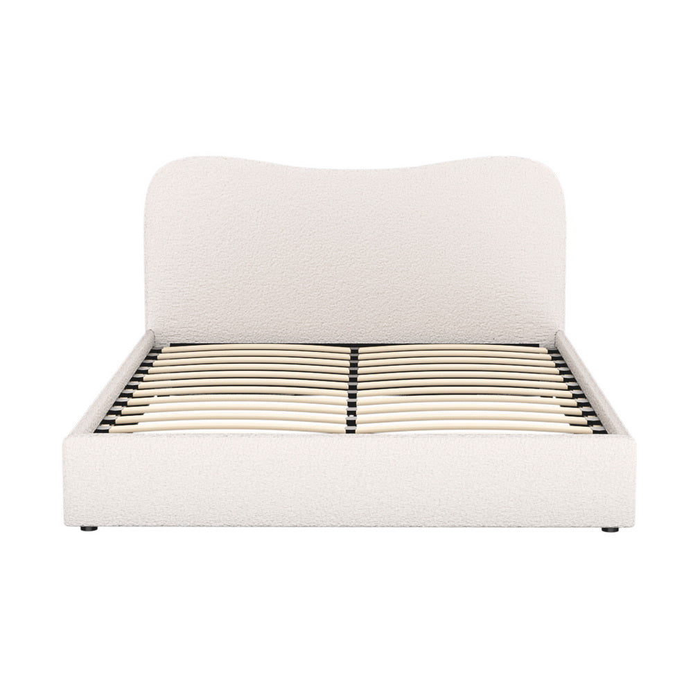 Artiss Bed Frame Single Size Boucle DARA