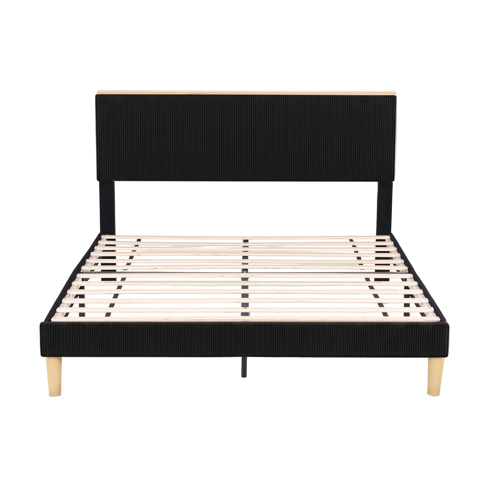 King Bed Frame Adjustable Headboard