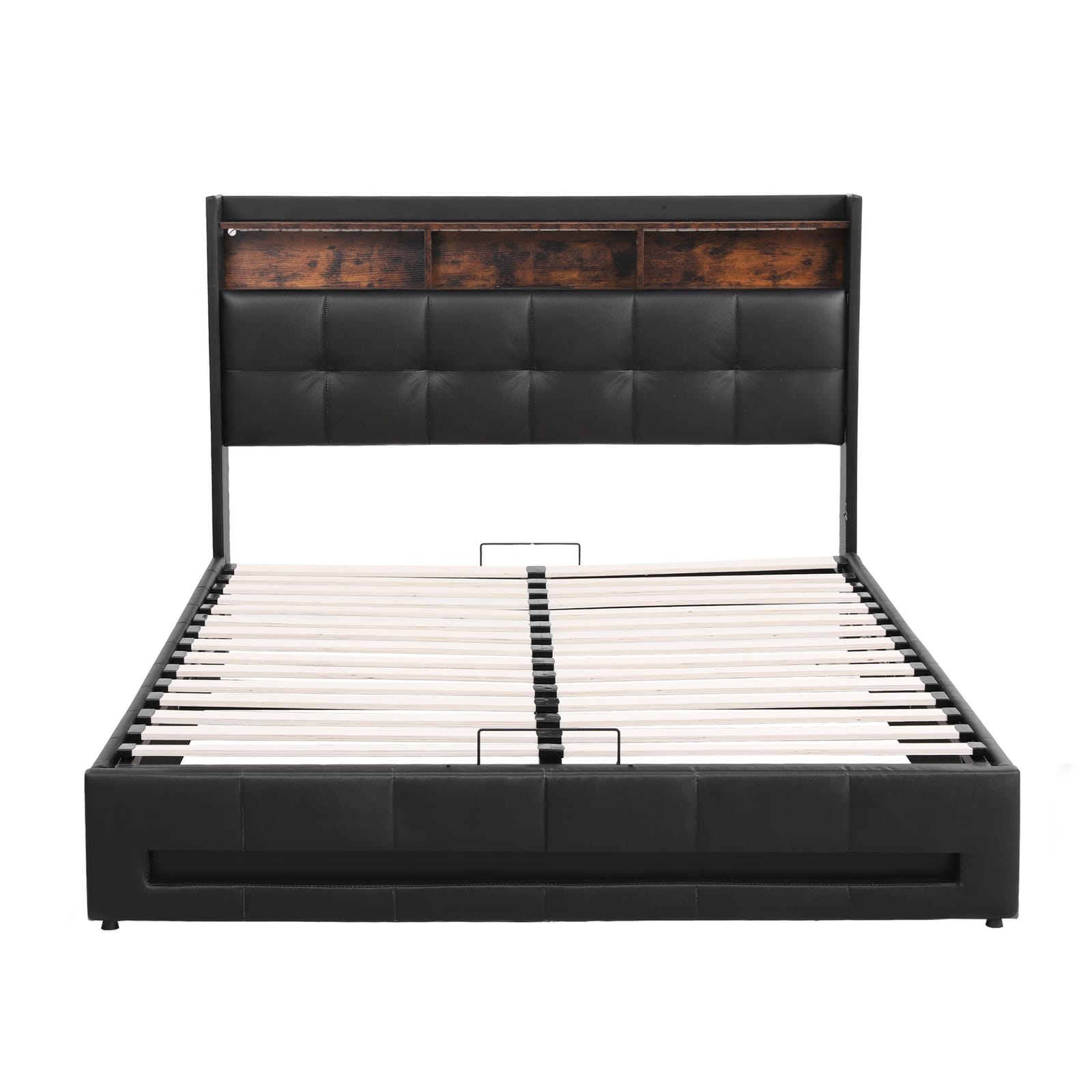 Double Bed Frame With Storage 2x3cm