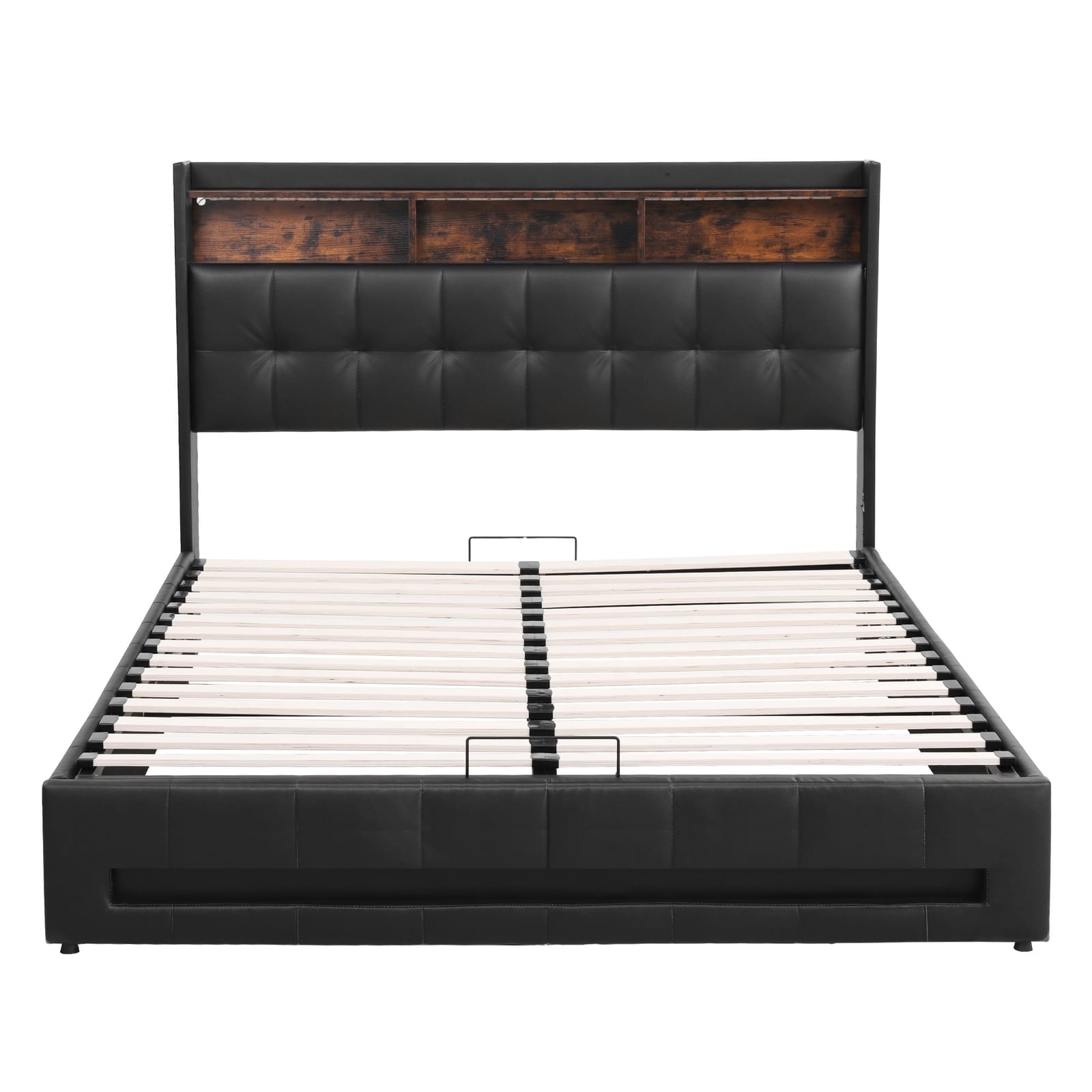 Queen Bed Frame With Storage 2x3cm