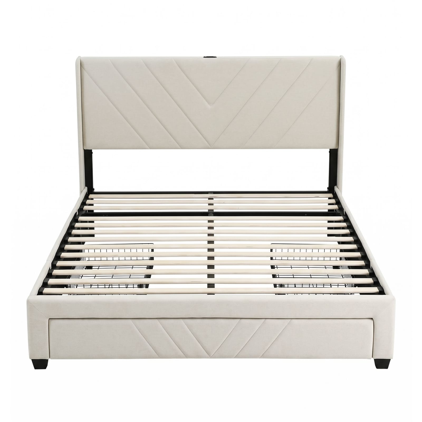 Queen Bed Frame Storage