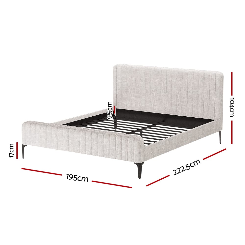 King Bed Frame Mattress Set