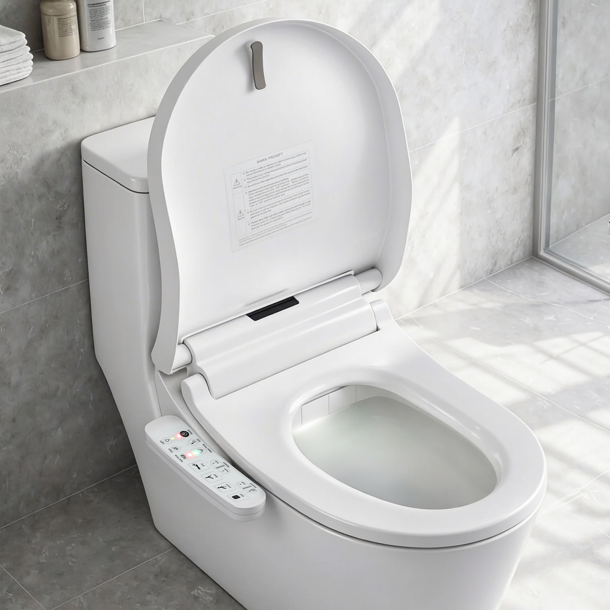 Cefito Smart Bidet Toilet Seat Cover D-Shape | Simpledeals