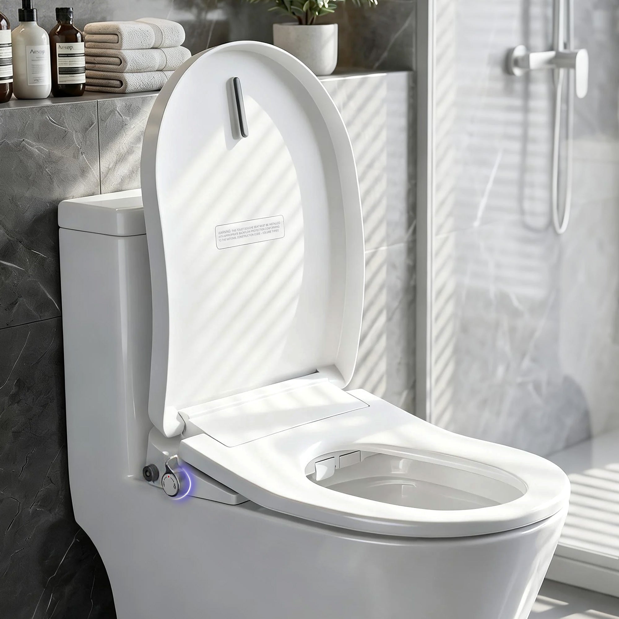 Cefito Electric Bidet Toilet Seat D-Shape Heated | Simpledeals