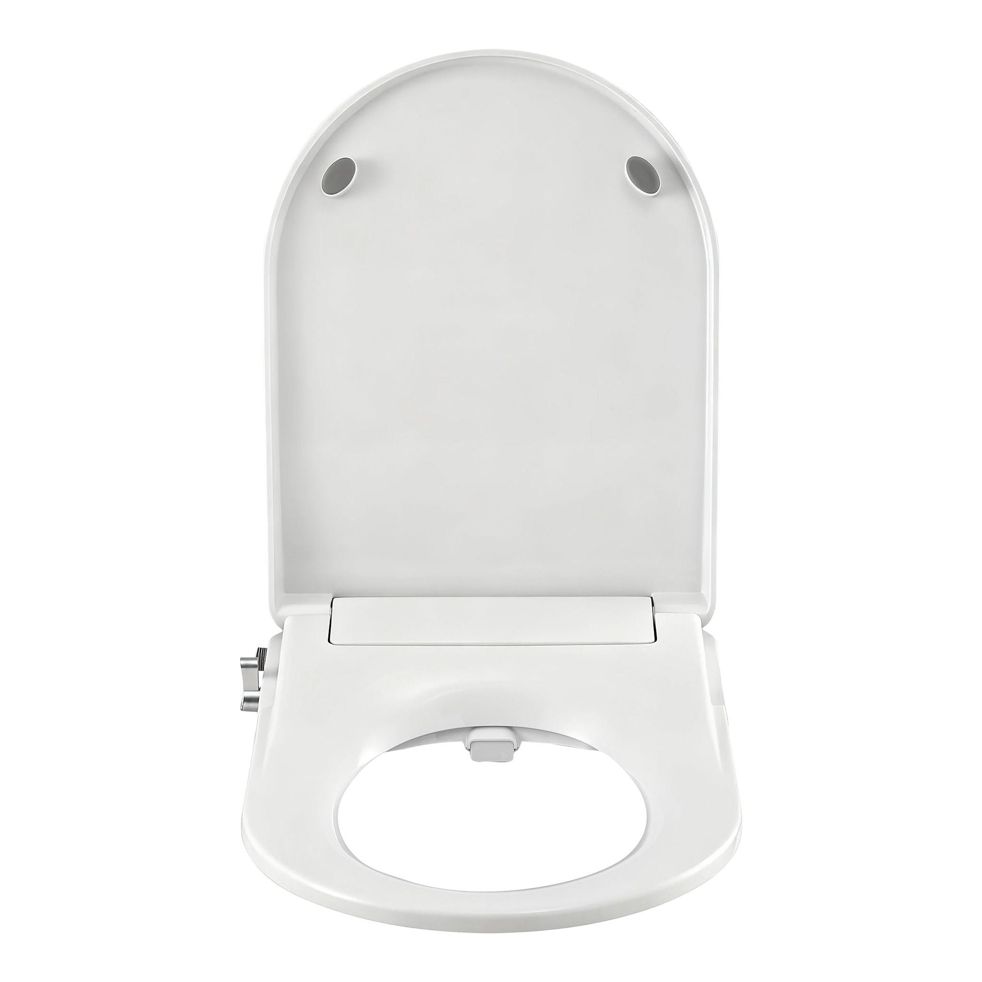 Non-Electric Bidet Seat D-Shape Dual Nozzle | Simpledeals