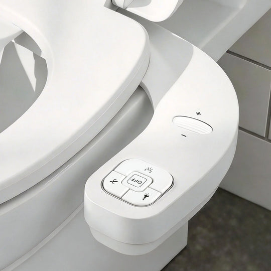Bidet Attachment Dual Nozzle Self-Cleaning