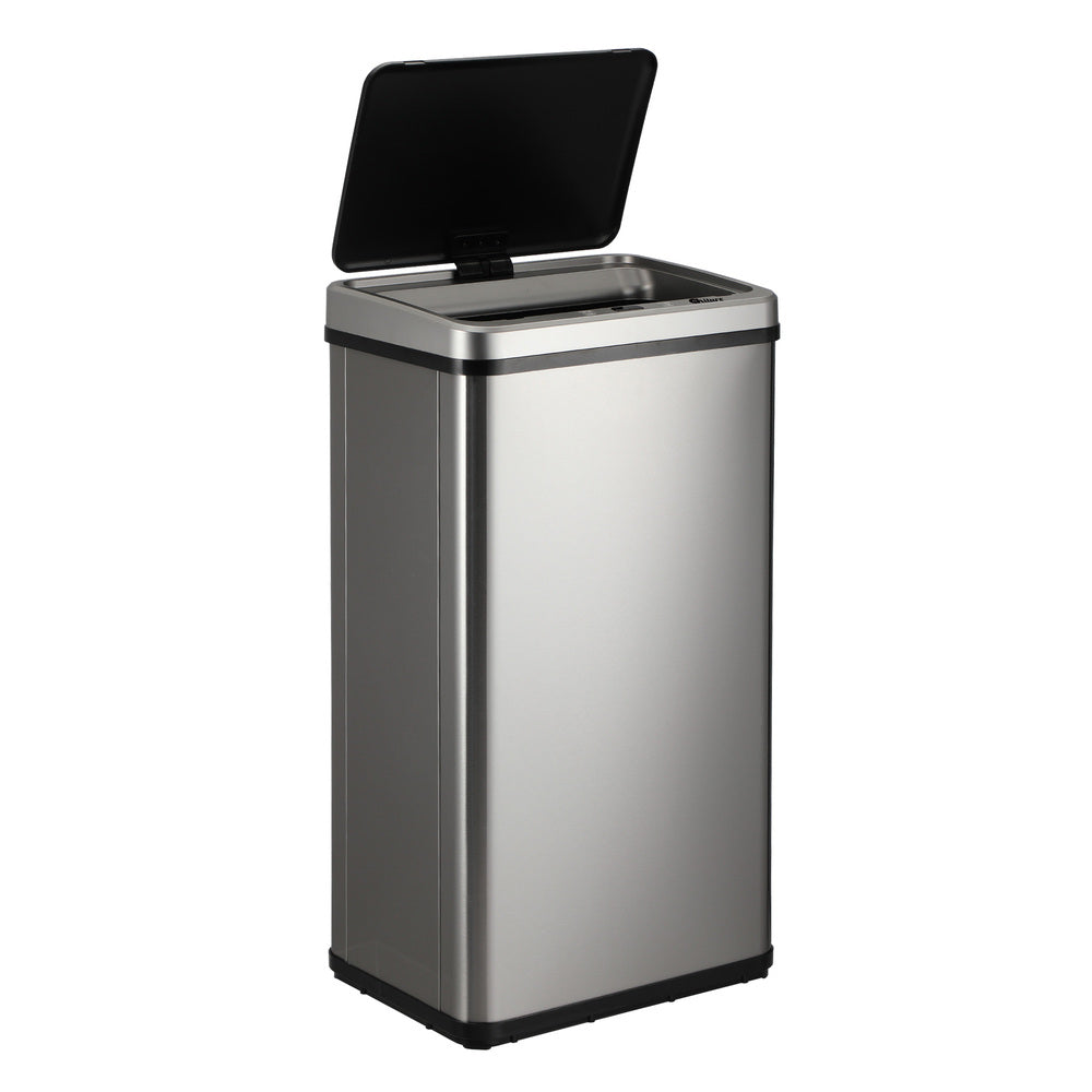 40L Motion Sensor Bin Automatic Rubbish Can Silver