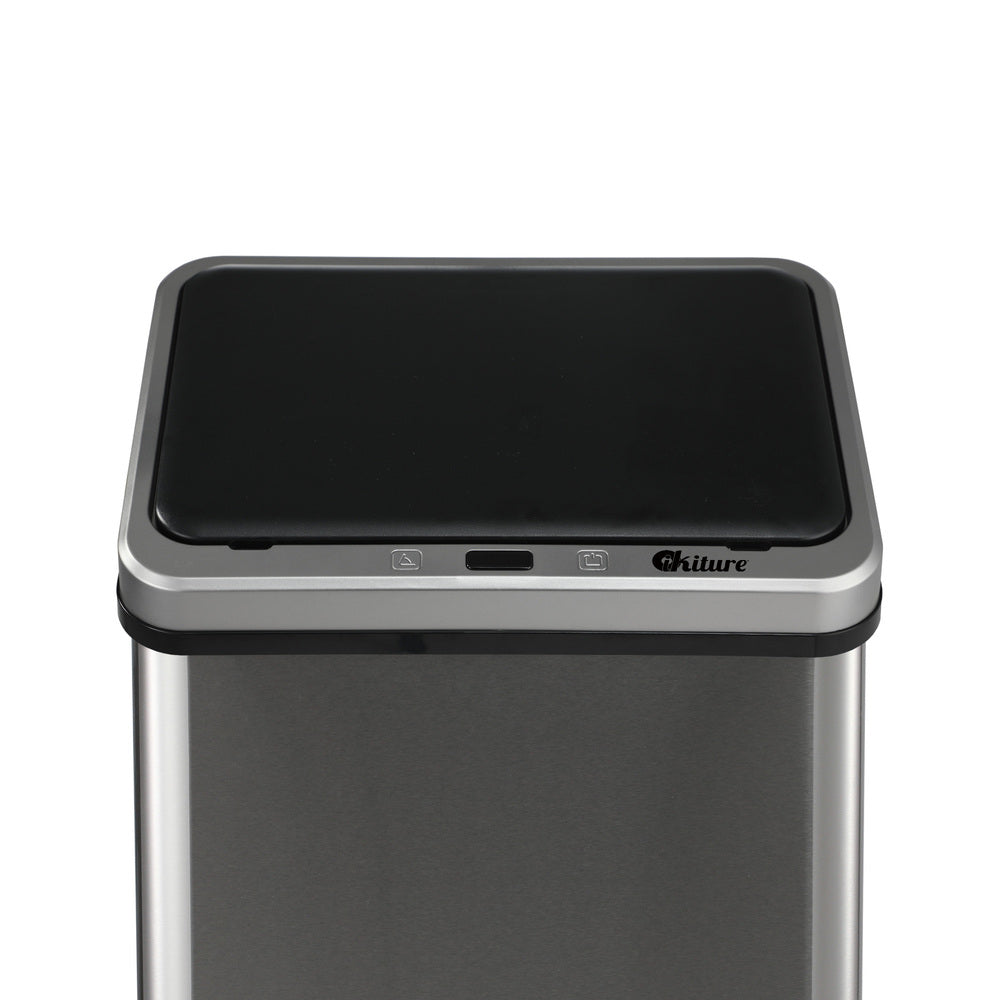40L Motion Sensor Bin Automatic Rubbish Can Silver