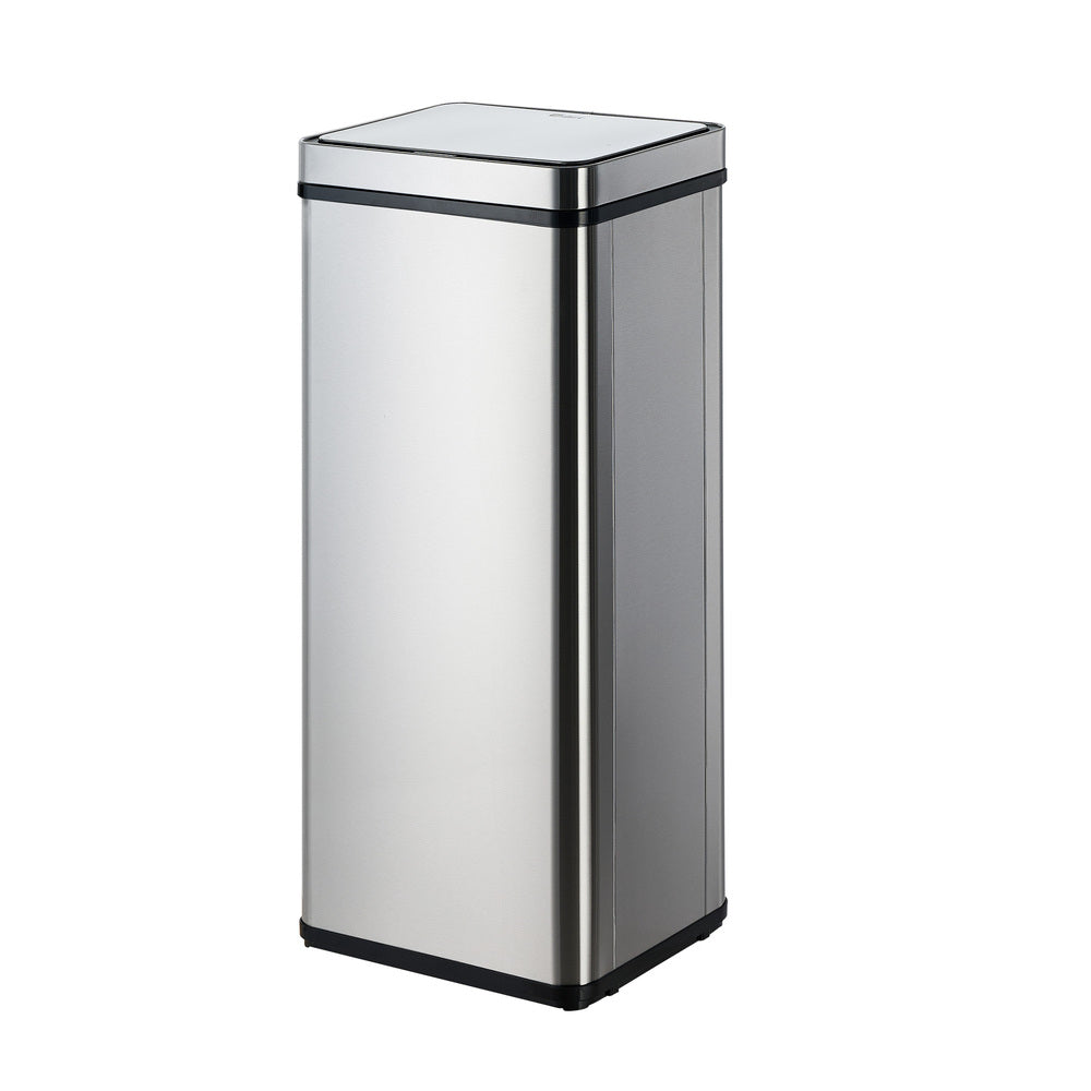 75L Motion Sensor Bin Automatic Rubbish Trash Can Black