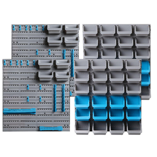 Wall Storage Racks - 88 Storage Bin Rack Wall Mounted