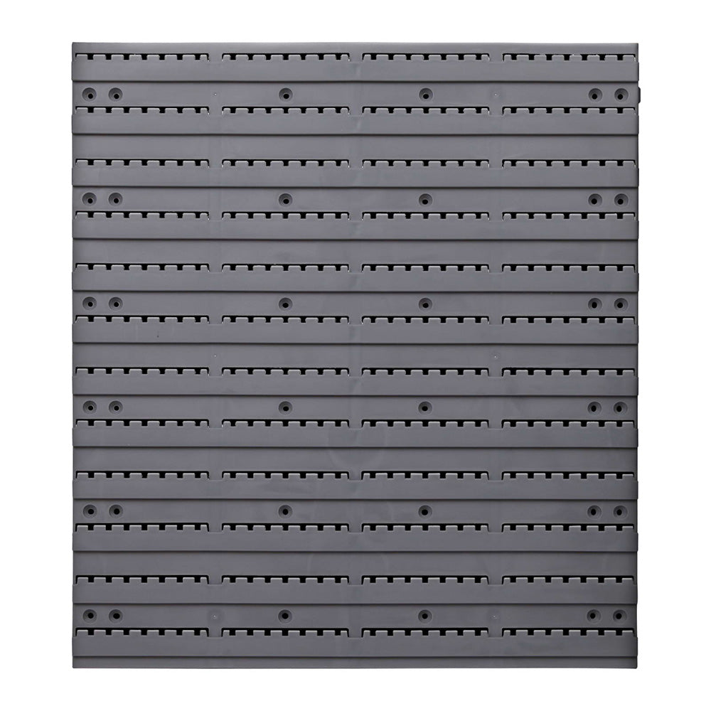 48 Bin Storage Rack Wall Mounted Pegboard Garage Tool Organizer Set