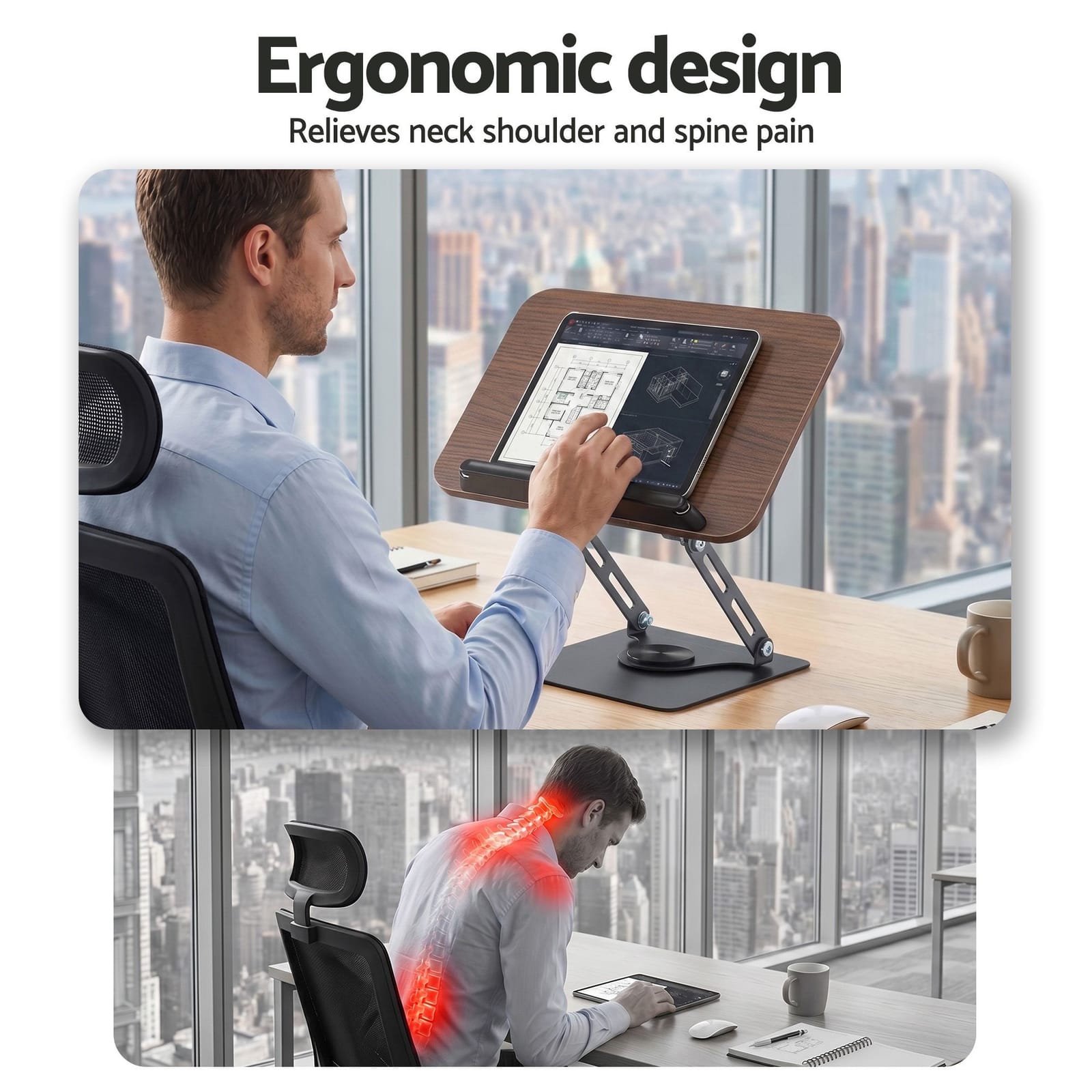 Adjustable Book Stand Holder king