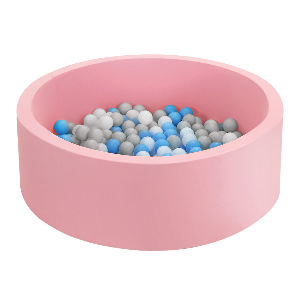 Pink colour - Kids Ball Pit 90X30Cm Ocean Foam Play Pool Barrier Toys Children Pink