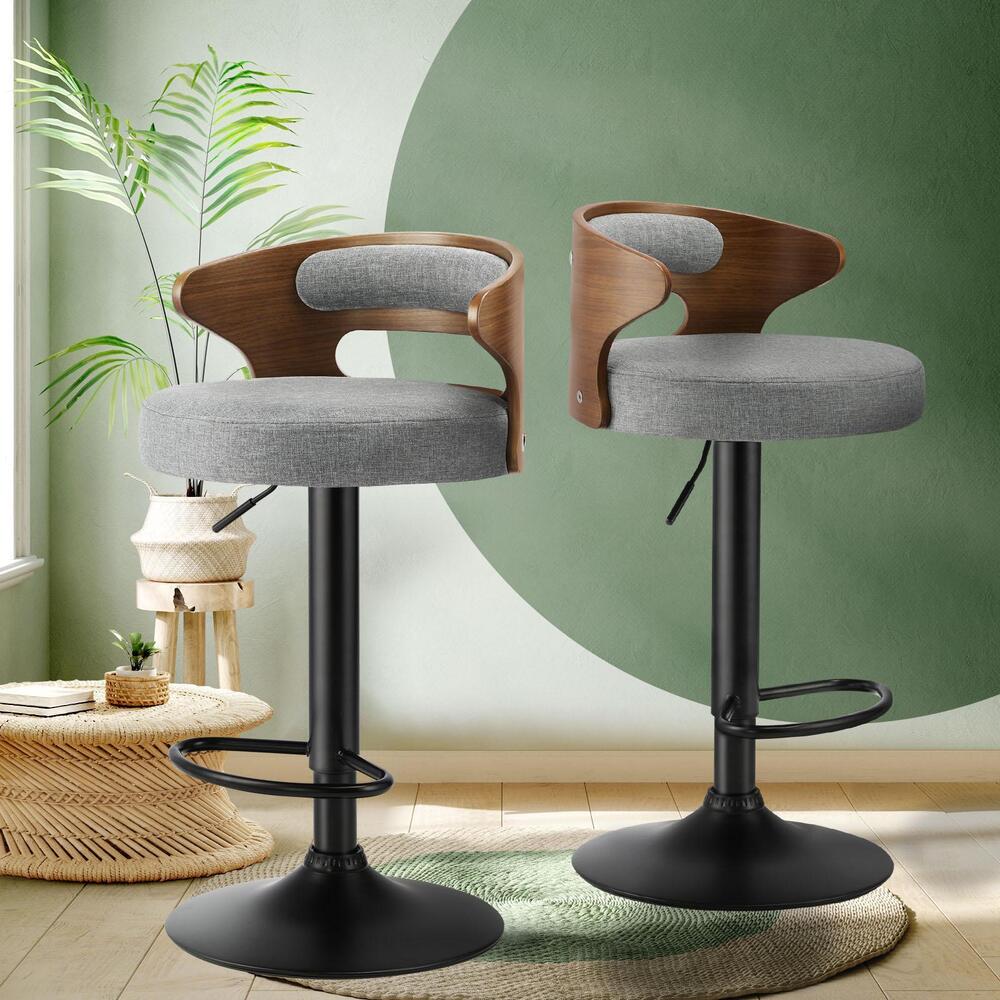 Bar Stools Kitchen Gas Lift Swivel Chairs Stool Wooden Barstool
