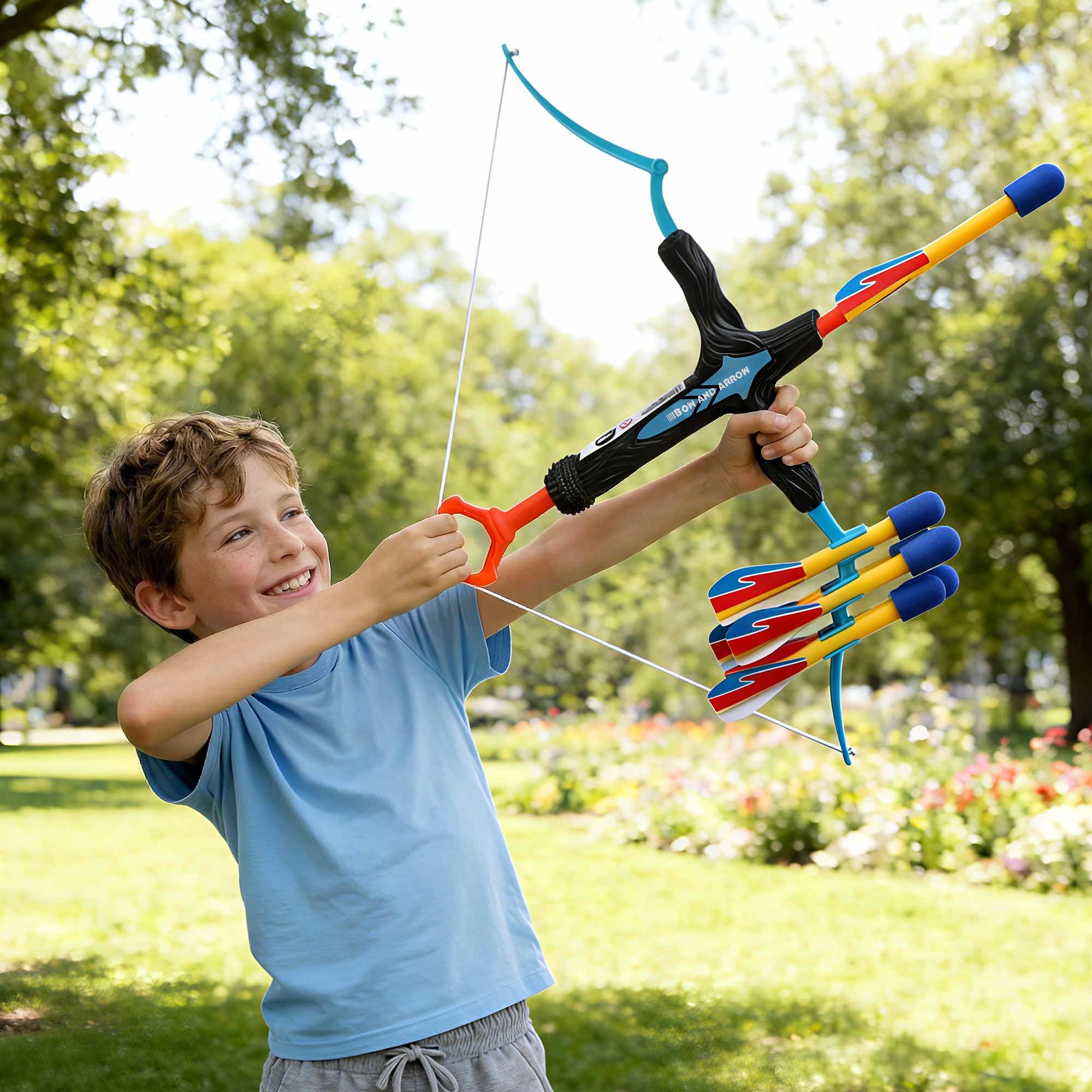 Kids Bow Arrow Set Archery Toy 6 Arrows | Simpledeals