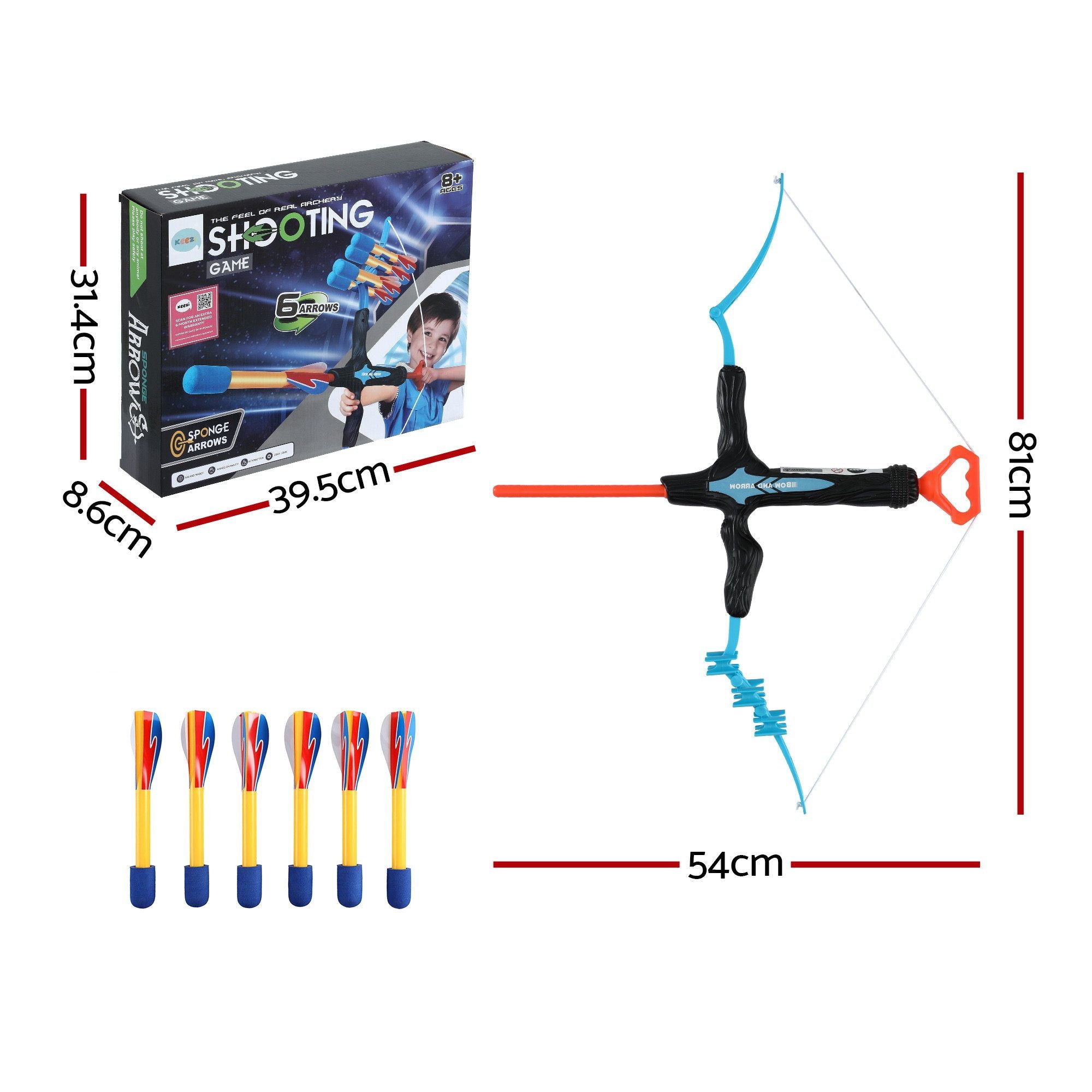 Kids Bow Arrow Set Archery Toy 6 Arrows | Simpledeals