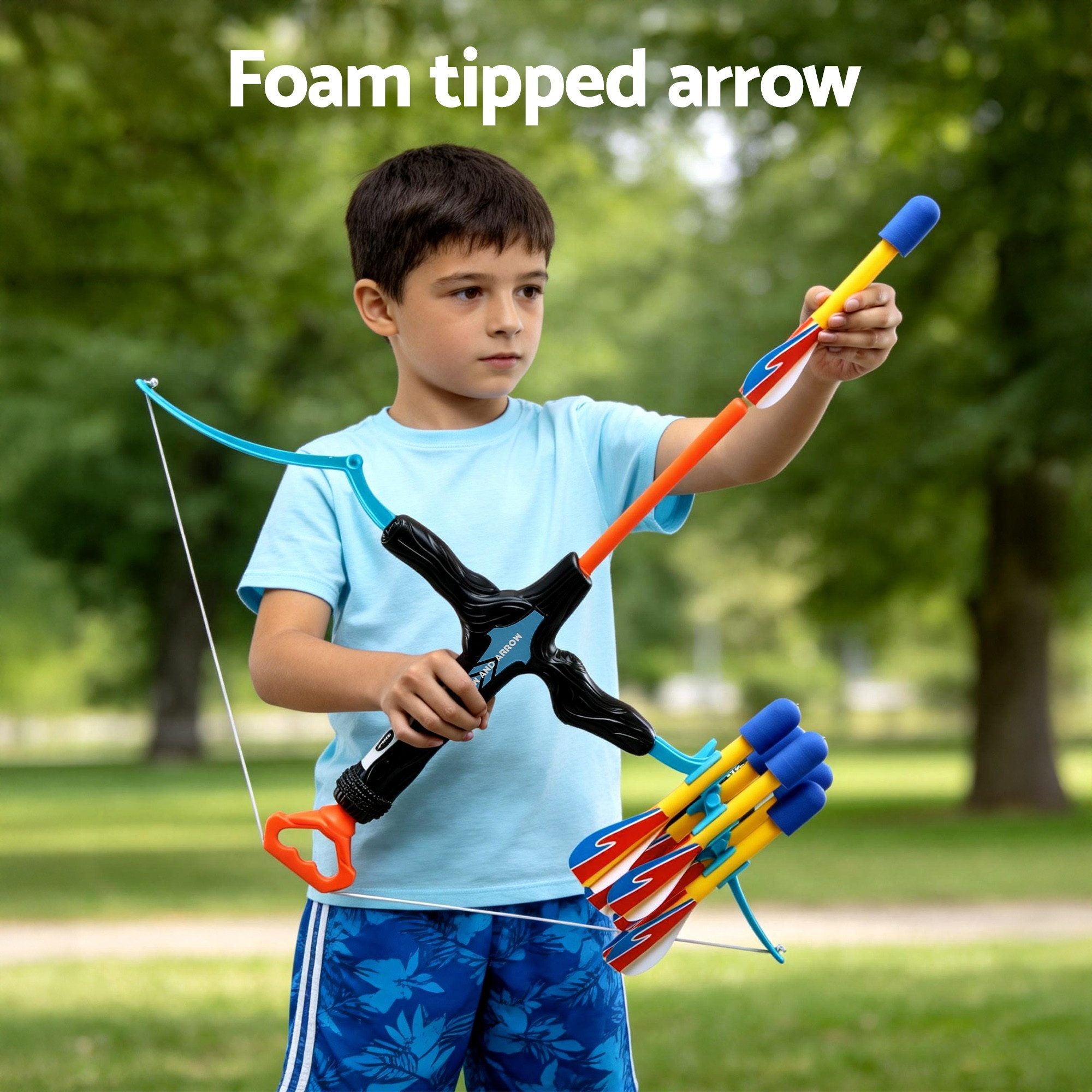 Kids Bow Arrow Set Archery Toy 6 Arrows | Simpledeals