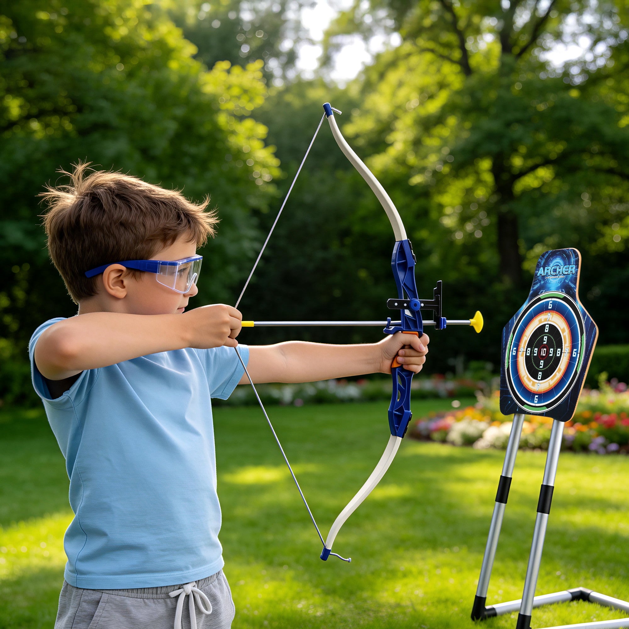 Kids Bow Arrow Set Archery Target Toy | Simpledeals