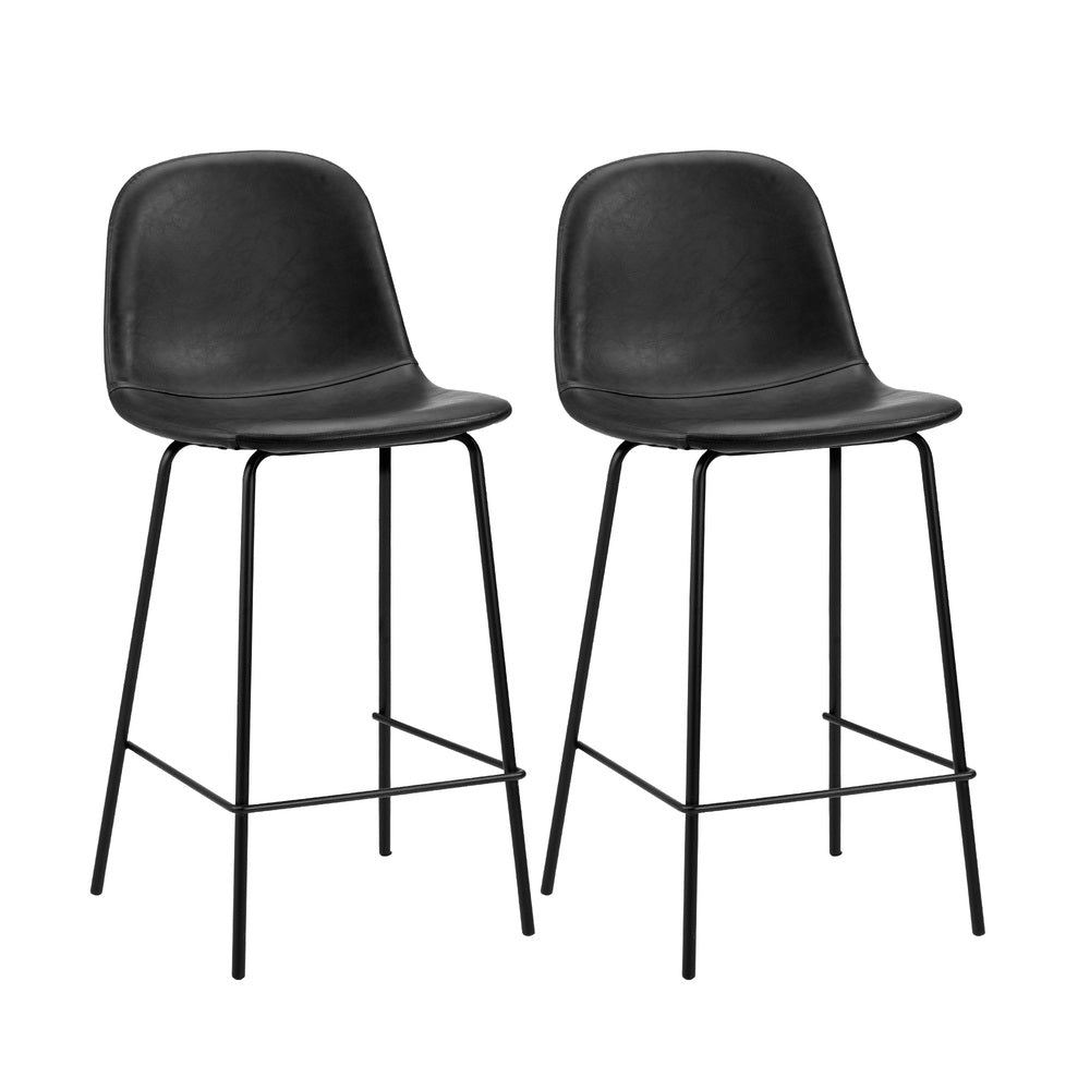 Bar Stools Kitchen Dining Chair PU Leather