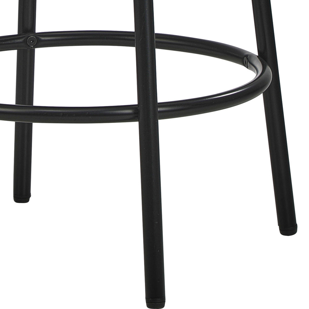 Bar Stools Kitchen Round Stool Boucle Fabric