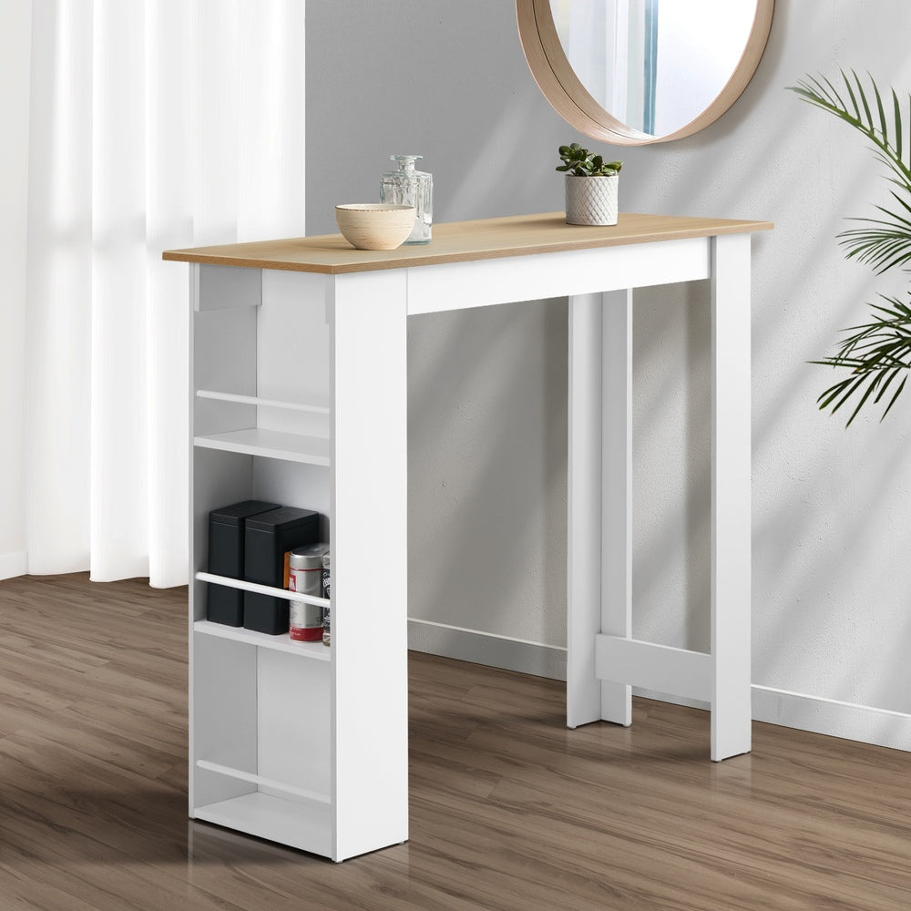 Bar Table Dining Storage Shelf Wine Rack