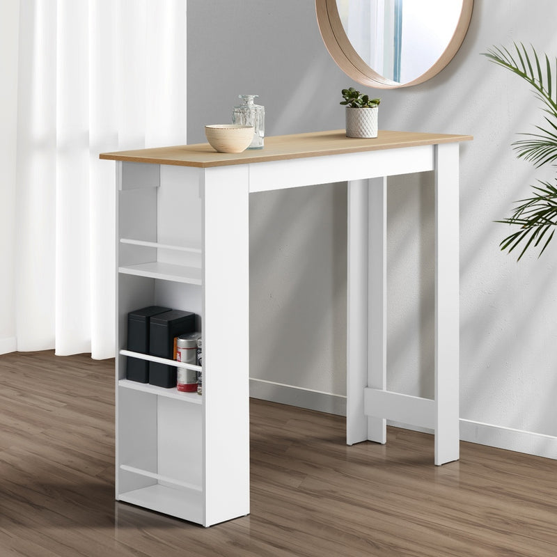 Bar Table Dining Storage Shelf Wine Rack