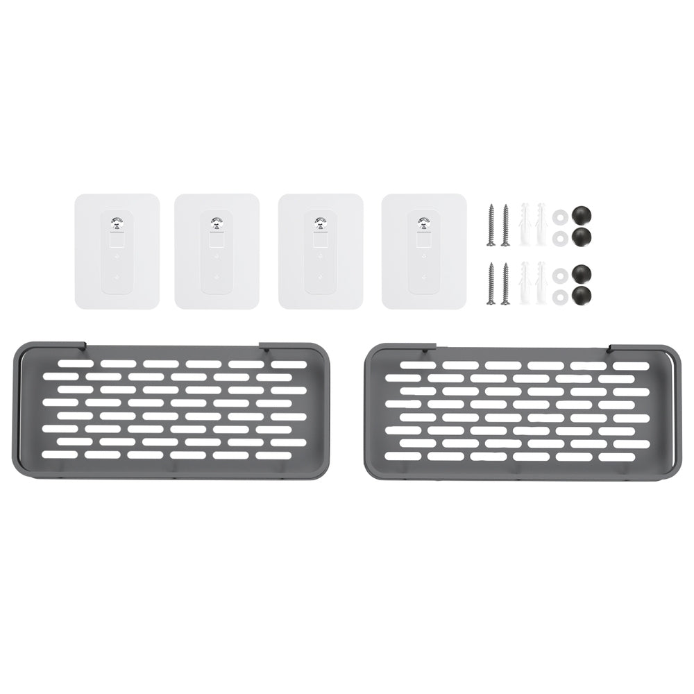 2 Packs Bathroom Shelf Corner Storage Rack