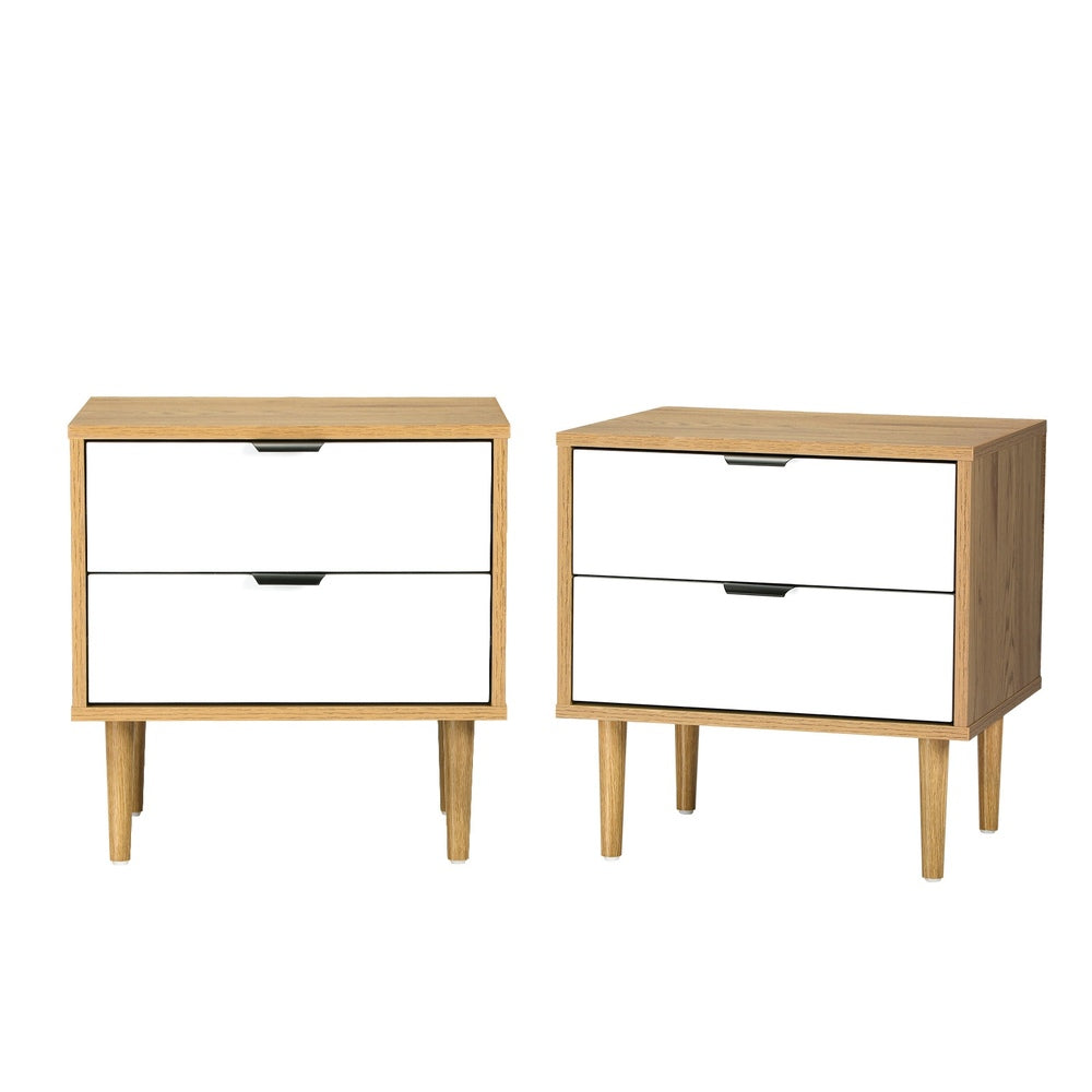 Bedside Tables Set of 2 Side Table