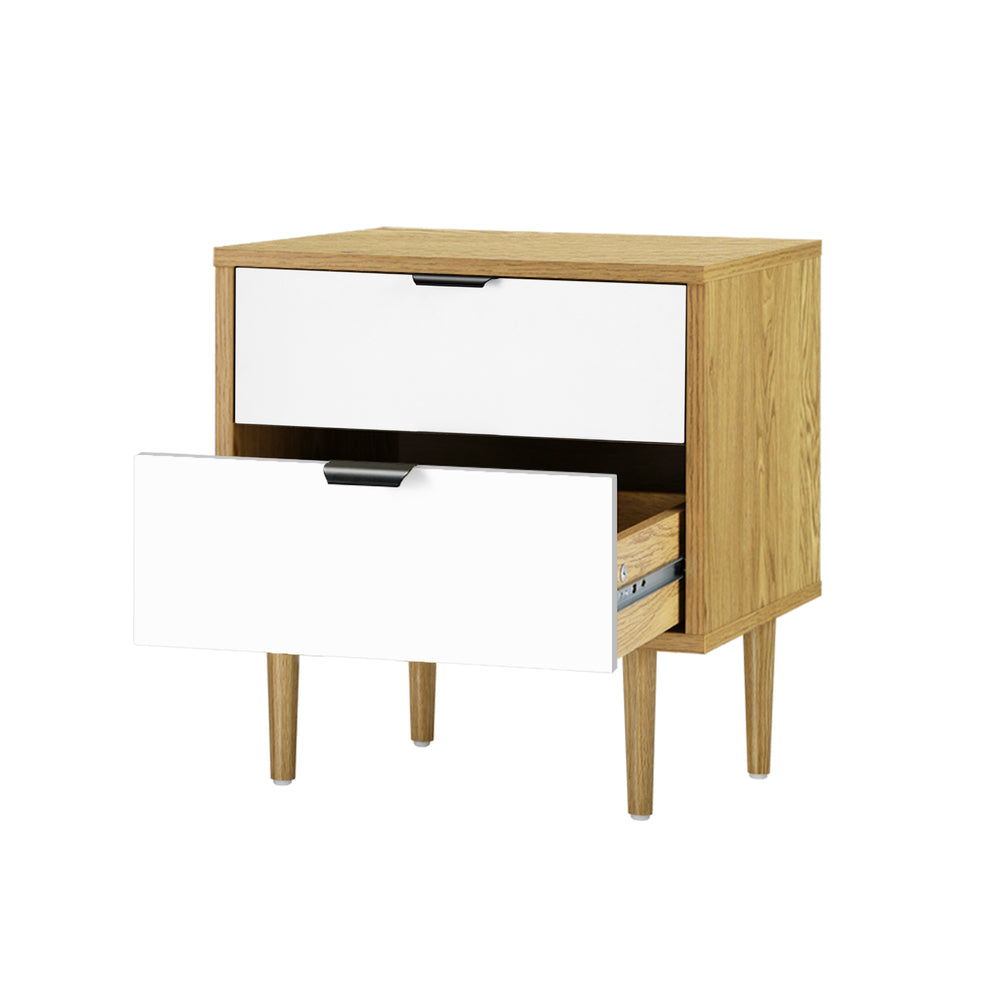 Bedside Tables Set of 2 Side Table