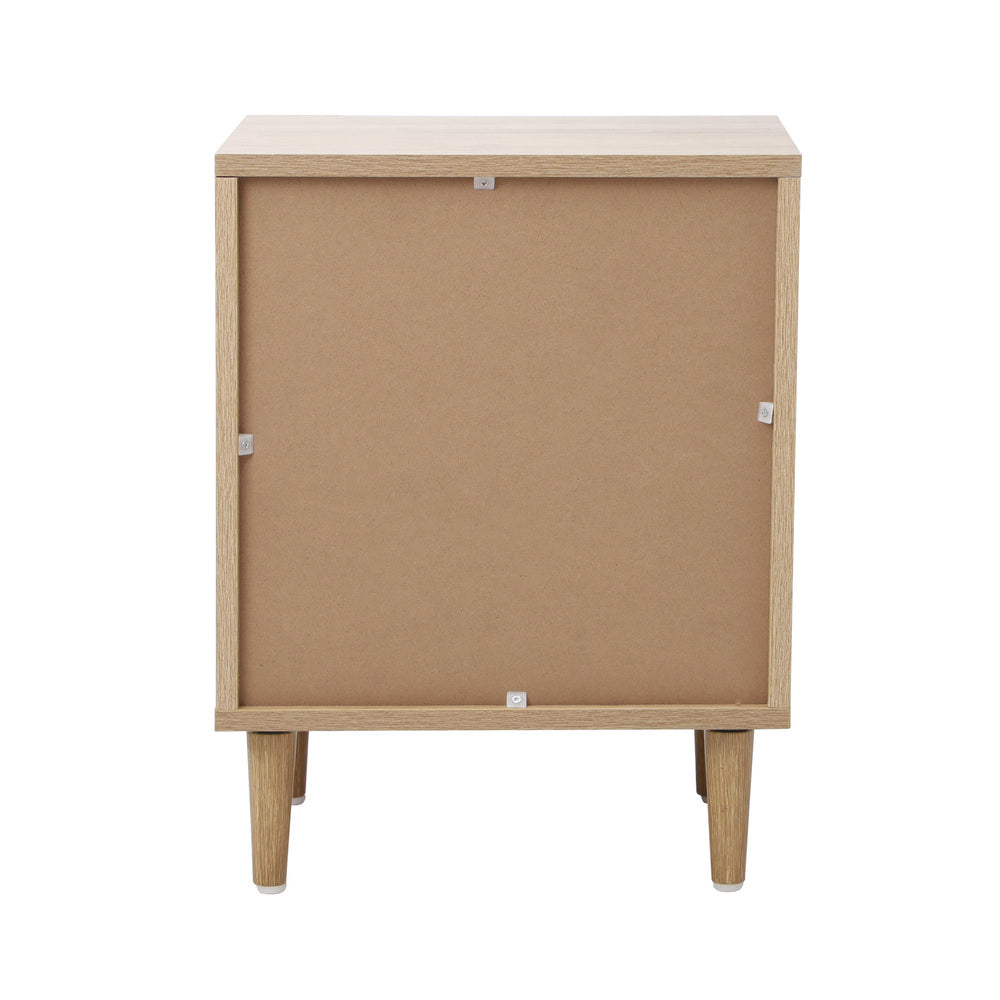 Bedside Table Nightstand Bedroom Storage Cabinet