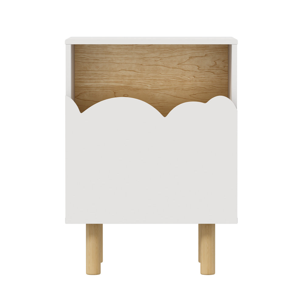 Natural bedside table 40x39.5x55cm, view 9