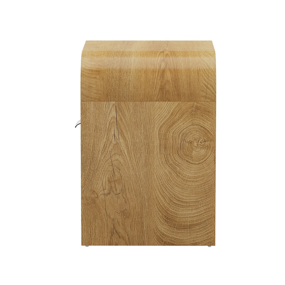 Natural bedside table 48x35x50cm, view 9