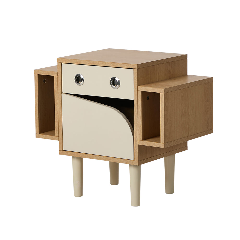 Kids Robot Bedside Table Nightstand Drawer | Simpledeals