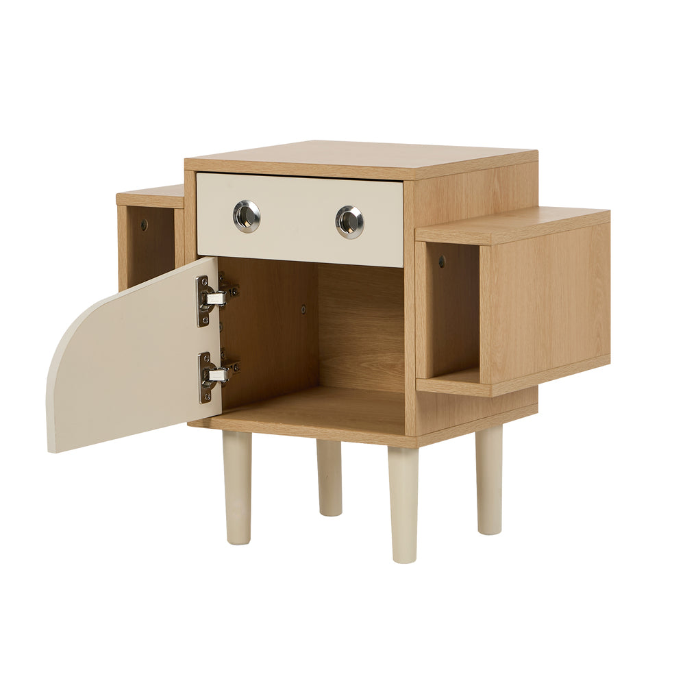 Kids Robot Bedside Table Nightstand Drawer | Simpledeals