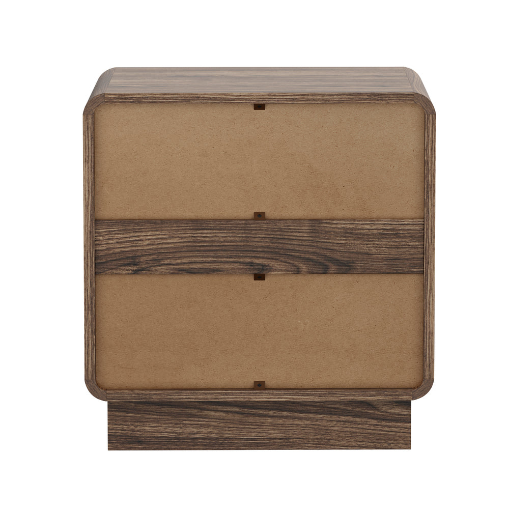 Walnut bedside table 48x39.5x50cm, view 6