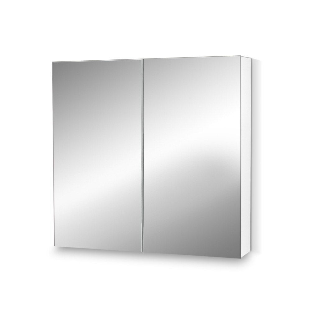 Bathroom Vanity Mirror Cabinet 750x720mm White