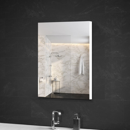 Bathroom Mirror Cabinet 450x720mm White - Cefito Vanity Storage Cavinet