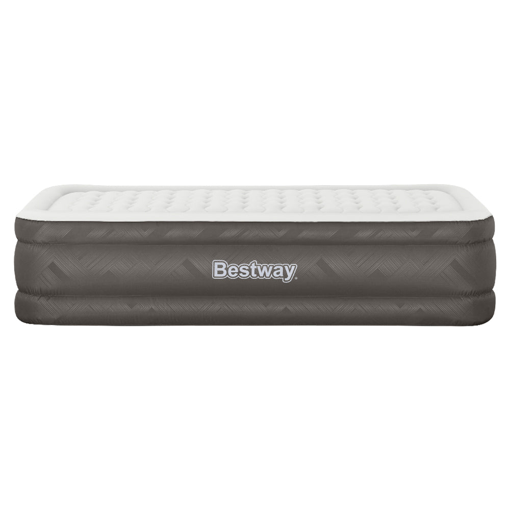Size Camping Beds - Air Mattress Single Inflatable Bed 46Cm Airbed Grey