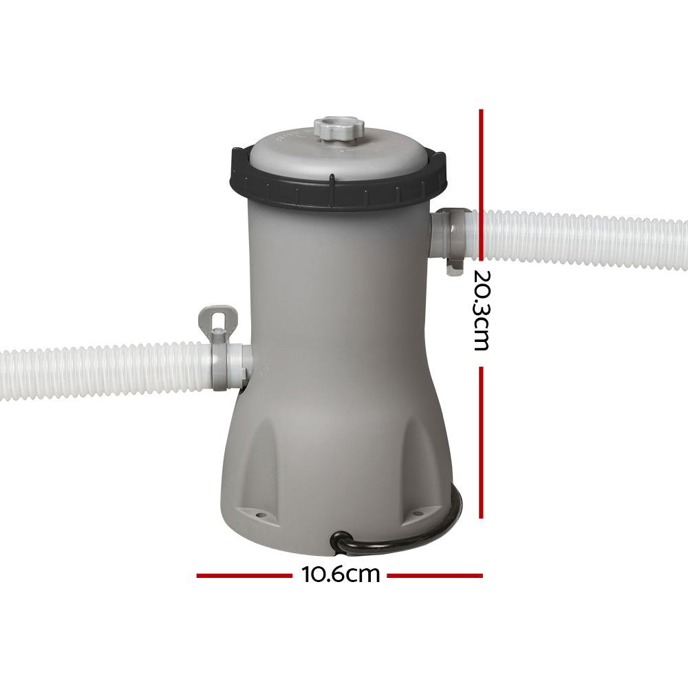 Bestway Swimming Cleaner Fil - 530Gph Flowclear Pool Pump Cartridge Filter