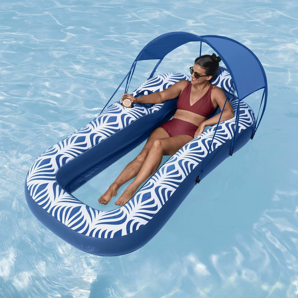 Inflatable Lounger Sunshade