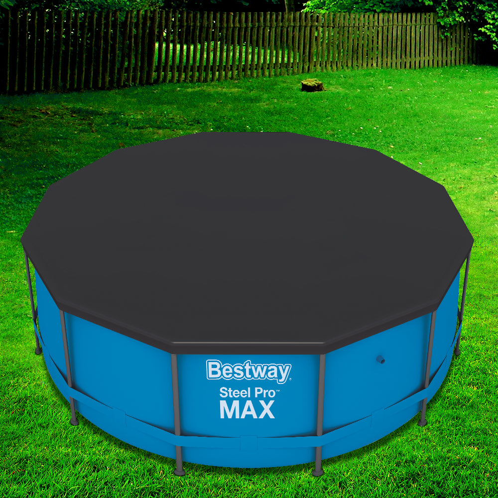 Round Swimming Pool Cover 3.66M/12Ft Pvc Blanket